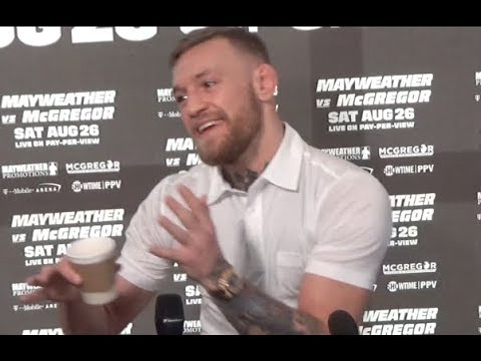 CONOR McGREGOR DRAWS COMPARISONS BETWEEN MAYWEA...