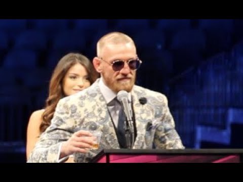 CONOR McGREGOR REACTS TO HIS 10th ROUND TKO DEFEAT TO FLOYD MAYWEATHER / MAYWEATHER v McGREGOR