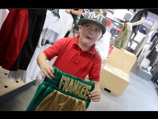 'I DID OFFER TO SPAR McGREGOR FOR MAYWEATHER FIGHT -BUT I WAS JOKING' - 8 YR OLD BOXER FRANKEE HAYES