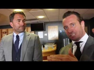 EDDIE HEARN ON JOSHUA v PULEV, WHYTE v BROWNE?, UNDERCARD PLANS, BELLEW-HAYE, & GOES IN ON PPV