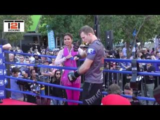 WAR HORNET! IS JEFF HORN THE MAN TO SEND MANNY PACQUIAO INTO RETIREMENT??? - OFFICIAL PUBLIC WORKOUT