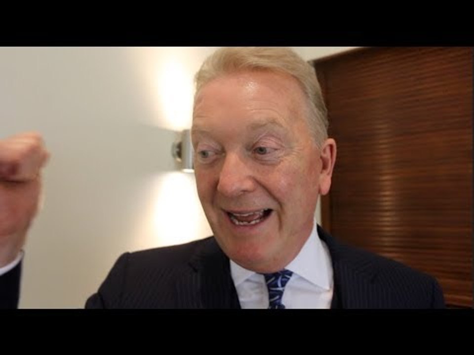 FRANK WARREN ON TYSON FURY, MAYWEATHER-McGREGOR, JOSHUA-PULEV, SMITH-WILLIAMS, YOUTUBE/ ITV BOXING