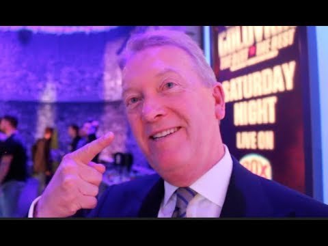 IM NOT IN THE EDDIE HEARN BUSINESS! - FRANK WARREN /& ON SAUNDERS-MONROE, CANELO-GGG & ANTHONY YARDE
