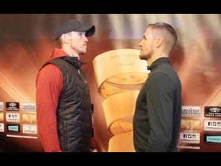 CALLUM SMITH v ERIK SKOGLUND - HEAD TO HEAD @ FINAL PRESS CONFERENCE / SMITH v SKOGLUND