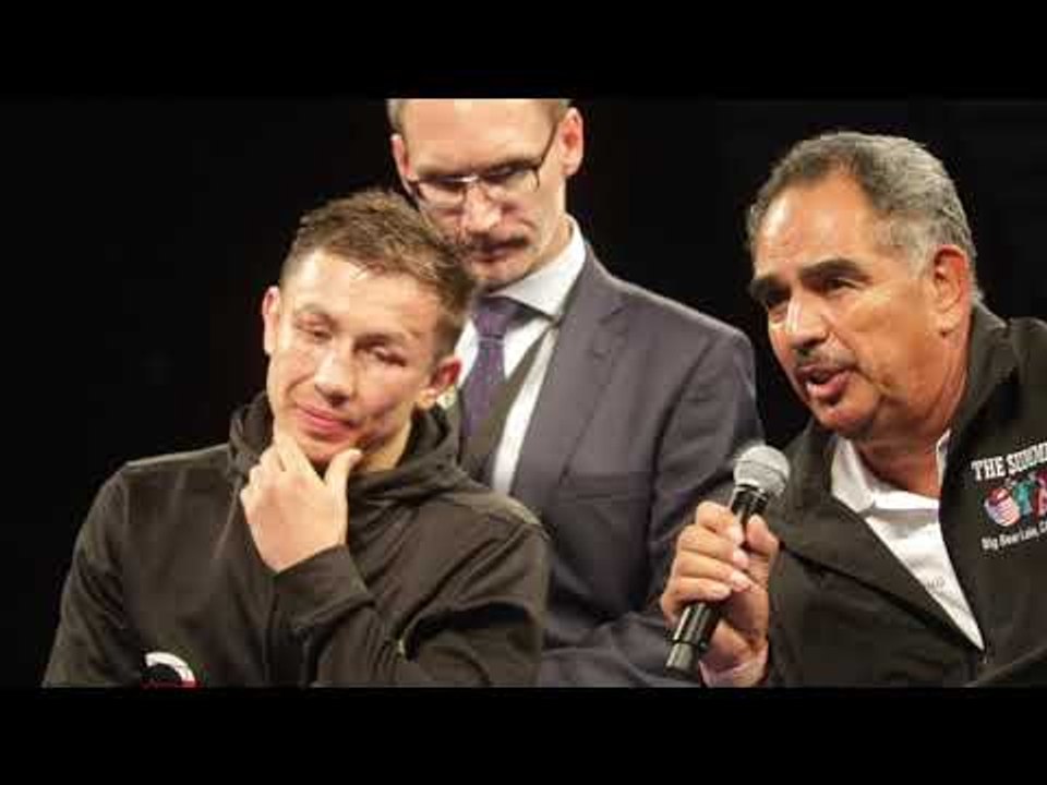 GENNADY GOLOVKIN - 'CANELO SPOKE BEFORE ABOUT B...