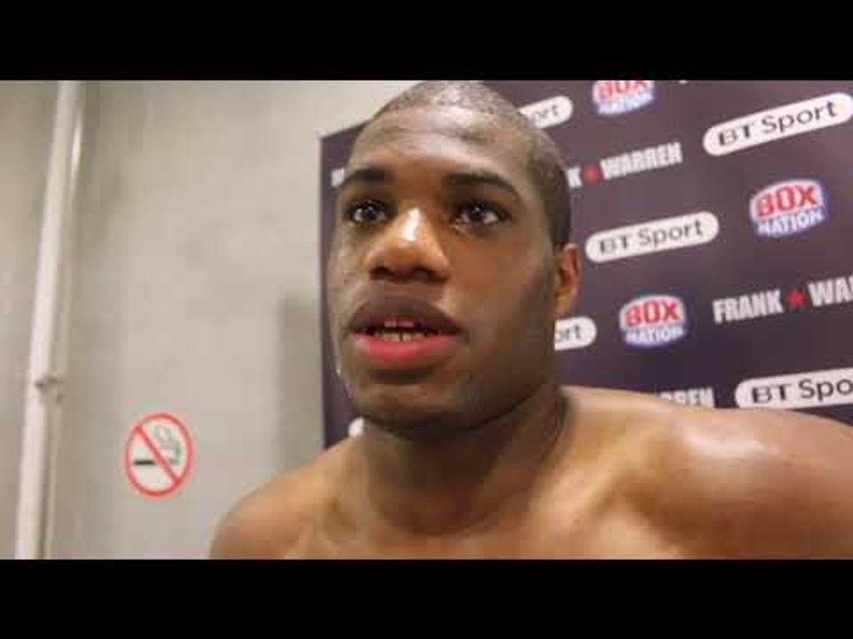 HEAYWEIGHT SENSATION DANIEL DUBOIS  PRODUCES DEVASTATING KNOCKOUT OF AJ CARTER INSIDE 1 ROUND