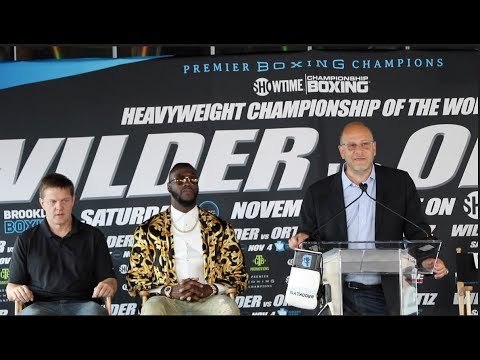 LOU DI BELLA ANNOUNCES DEONTAY WILDER v LUIS ORTIZ SET FOR NOVEMBER 4TH - BROOKLYN, NEW YORK