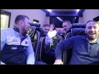 (RANDOMLY FUNNY VIDEO) WELCOME INSIDE TEAM FURY MINI BUS - **EXCLUSIVE iFL TV FOOTAGE**