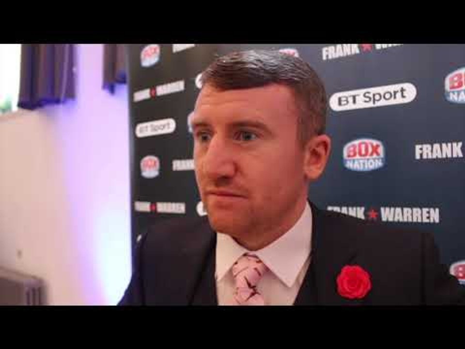 'THERE IS STUFF I WANT TO SAY & GET OFF MY CHEST BUT I'LL GET FINED...OR GO TO JAIL' - PADDY BARNES