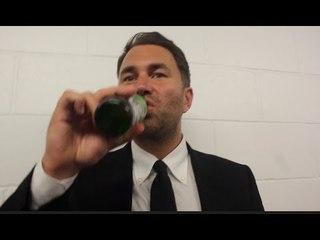 EDDIE HEARN REACTS TO DAVIES TKO OF FARRELL, MASHER WIN, BUTLER-HALL, FIELDING & WHYTE-WILDER-ORTIZ