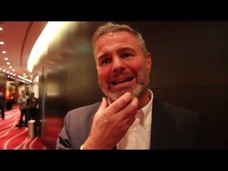 'DEEP DOWN DAVID HAYE DOESN'T THINK TONY BELLEW SHOULD BE IN THE RING WITH HIM' - GLENN McCRORY