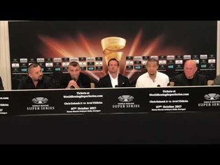THE FULL EXPLOSIVE & HEATED CHRIS EUBANK JR v AVNI YILDIRIM FINAL PRESS CONFERENCE (GERMANY)