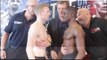 HEATED WORDS EXCHANGED!! - TOM FARRELL v OHARA DAVIES OFFICIAL WEIGH IN & HEAD TO HEAD