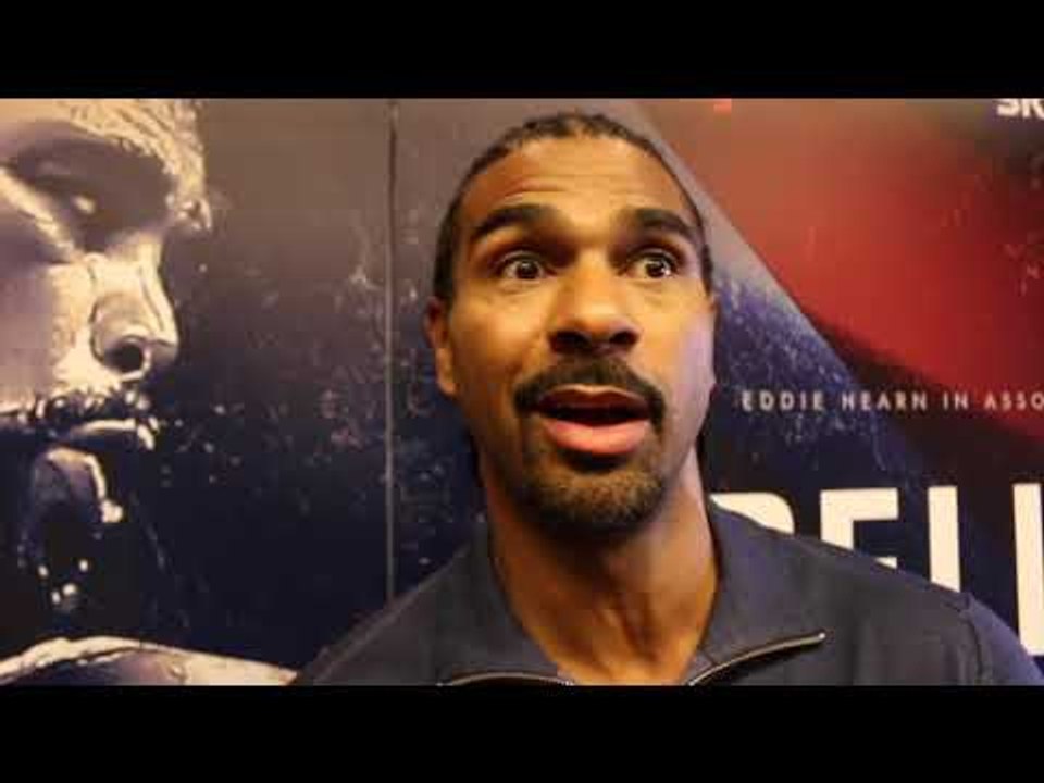 DAVID HAYE ON TONY BELLEW 'ROBBING THE BANK', QUESTIONS MOTIVE - VOWS HE 'WONT HEAR THE FINAL BELL'