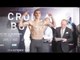 THE DESTROYER!! CONOR BENN v NATHAN CLARKE  - OFFICIAL WEIGH IN & HEAD / CROLLA v BURNS