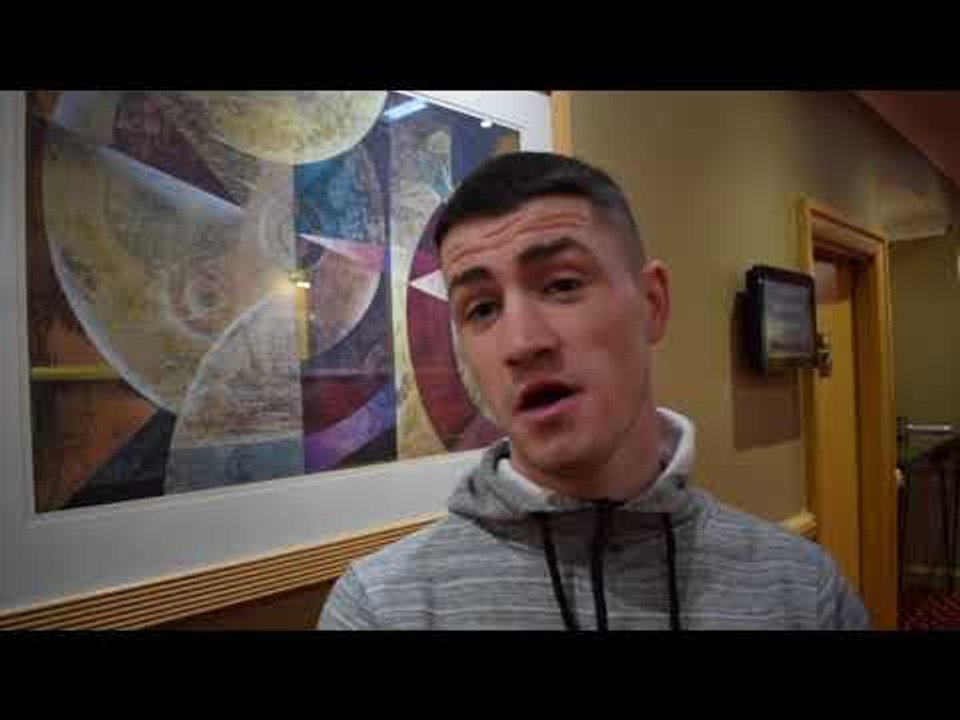 'I REALLY DONT KNOW WHAT TO EXPECT - BUT I WANT TO STOP HIM QUICK' - AIDAN McGLYNN SET FOR PRO DEBUT