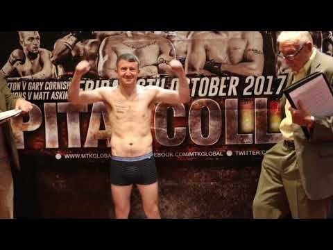 THE IRISH LEGEND! - PADDY BARNES WEIGHS IN AHEAD OF 4TH PROFESSIONAL FIGHT IN EDINBURGH