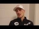 RICKY BURNS - 'ANTHONY WHY NOT HAVE THE REMATCH IN GLASGOW?' CONFIRMS HE'S STAYING AT LIGHTWEIGHT