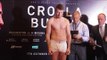 SCOTT CARDLE v LEE CONNOLLY OFFICIAL WEIGH IN  & HEAD TO HEAD . CROLLA v BURNS