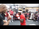JERMALL CHARLO OFFICIAL MEDIA WORKOUT (FULL & COMPLETE) FROM NEW YORK CITY / CHARLO v LUBIN