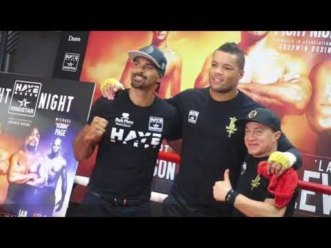 JUGGERNAUT JOY JOYCE - 'IAN LEWISON IS TOUGH HE'S DURABLE & HE CAN PUNCH SO I NEED TO BE FOCUSED'