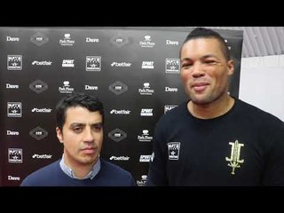 JOE JOYCE - 'I PUNCHED HIS DREAD LOCKS CLEAN OFF! BERMANE STIVERNE WAS LIKE A WALKING HEAVYBAG!'