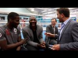 'WERE YOU A WORLD CHAMPION?' - LAWRENCE OKOLIE MOCKS JOHNNY NELSON - WITH EDDIE HEARN & ADAM SMITH