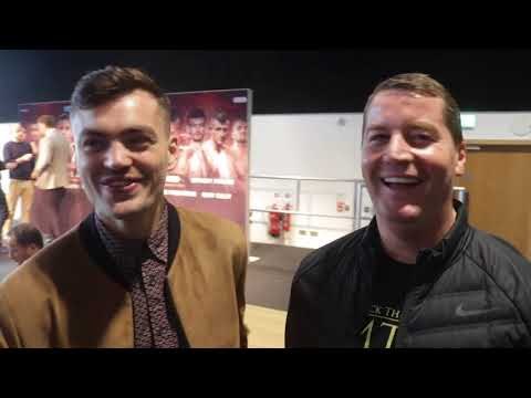 TYRONE McKENNA & DANNY VAUGHAN ON TOMMY COYLE PULLING OUT BEEF WITH WOODHOUSE & GARRIDO