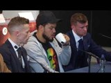 RYAN BURNETT v ZHANAT ZHAKIYANOV - PRESS CONFERENCE W/ EDDIE HEARN, RICKY HATTON, ADAM SMITH