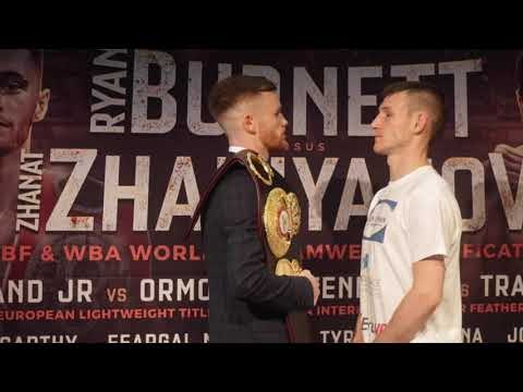 JAMES TENNYSON v DARREN TRAYNOR - OFFICIAL HEAD TO HEAD @ BELFAST PRESS CONFERENCE