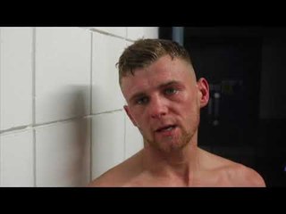 'I KNEW WHEN I HURT HIM IN THE SIX IT WAS OVER - JOE FITPATRICK REACTS TO 6th RND TKO WIN IN BELFAST
