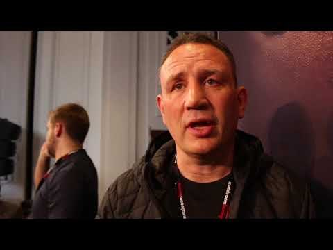 'TAKAM WILL BE A MORE ENTERTAINING FIGHT WITH ANTHONY JOSHUA THAN PULEV' - TRAINER ROB McCRACKEN