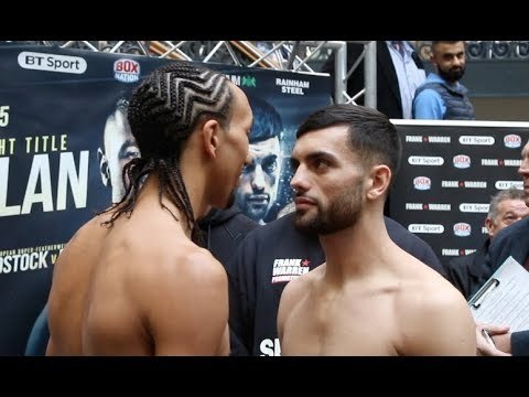 WHO REIGNS BRITISH AT 140? - TYRONE NURSE v JACK CATTERALL - OFFICIAL WEIGH IN / EDGE OF GLORY