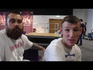 DARREN TRAYNOR  -'WERE NOT CONCERNED ABOUT BEING IN BELFAST A BOXING RING IS A BOXING RING'