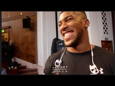 ANTHONY JOSHUA -'YOU DONT GET WHAT YOU'RE WORTH -YOU GET WHAT YOU NEGOTIATE' / WILDER-WHYTE, TAKAM