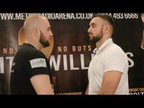 UNBEATEN HEAVYWEIGHTS! - NATHAN GORMAN v MOHAMED SOLTBY HEAD TO HEAD @ FINAL PRESS CONFERENCE