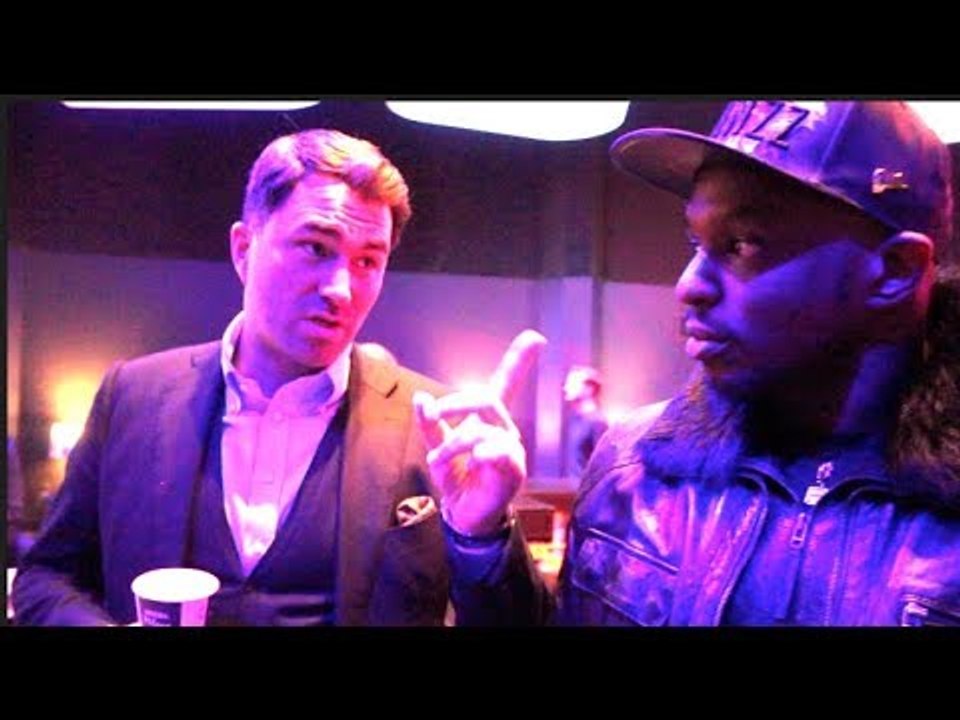 'AFTER BROWNE I WANT YOU TO FIGHT DEONTAY WILDER, THEN ANTHONY JOSHUA' - EDDIE HEARN & DILLIAN WHYTE