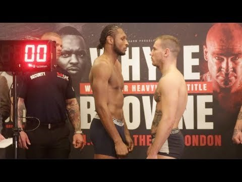 SPYDER MAN! CRAIG 'SPYDER' RICHARDS v IVAN STUPALO - OFFICIAL WEIGH IN & HEAD TO HEAD