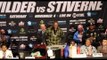 (RANT) DEONTAY WILDER - 'I WILL BE THE UNDEFEATED UNDISPUTED HEAVYWEIGHT CHAMPION OF THE WORLD'