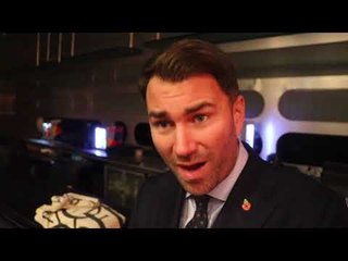 EDDIE HEARN (UNCUT) ON AJ / TYSON FURY TWITTER BEEF. DEONTAY WILDER, SHELLY FINKEL, JACOBS & MILLER