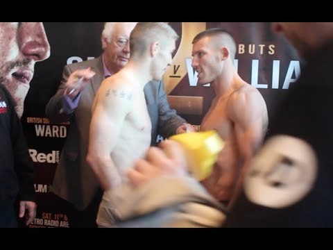 INTENSE! - THE REMATCH IS ON! - LIAM SMITH v LIAM WILLIAMS - OFFICIAL WEIGH IN / SMITH v WILLIAMS 2