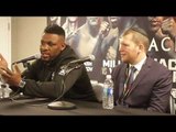 CHEESE BURGERS BABY!!! JARRELL 'BIG BABY' MILLER v MARIUSZ WACH (FULL) POST FIGHT PRESS CONFERENCE