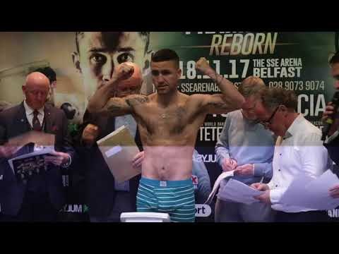 UP THE JOYCE! DAVID OLIVER JOYCE & MTK PROSPECT GARY CULLY WEIGH IN RESPECTIVLY IN BELFAST
