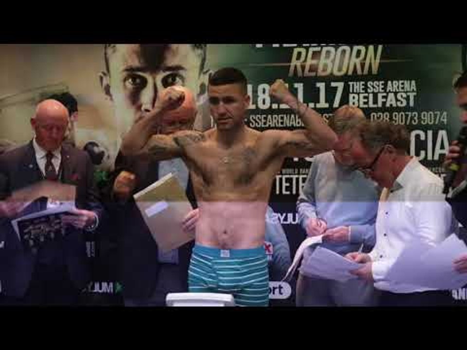 UP THE JOYCE! DAVID OLIVER JOYCE & MTK PROSPECT GARY CULLY WEIGH IN RESPECTIVLY IN BELFAST
