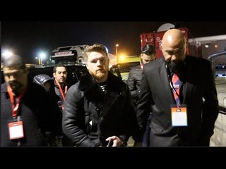 SUPERSTAR SAUL 'CANELO' ALVAREZ ARRIVES IN BELFAST FOR FRAMPTON v GARCIA
