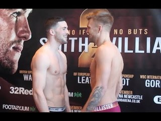 MARK HEFFRON v LEWIS TAYLOR - OFFICIAL WEIGH-IN VIDEO / HEFFRON v TAYLOR / NO IFS NO BUTS