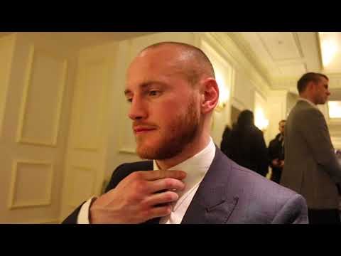 GEORGE GROVES REACTS TO EUBANK JR PRESSER, QUESTIONS EUBANK TRAINING, JAMES DeGALE / CALLUM SMITH
