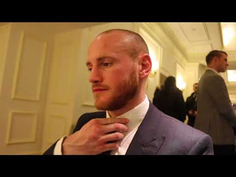 GEORGE GROVES REACTS TO EUBANK JR PRESSER, QUESTIONS EUBANK TRAINING, JAMES DeGALE / CALLUM SMITH