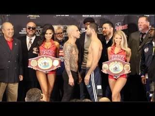 END OF AN ERA!! - MIGUEL COTTO v SADAM ALI -OFFICIAL WEIGH IN & HEAD TO HEAD - COTTO LAST EVER FIGHT