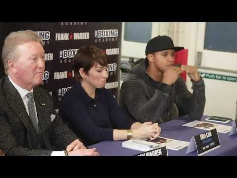 THE BOXING ACADEMY - FRANK WARREN, DANIEL DUBOIS, ANTHONY YARDE (FULL & COMPLETE) PRESS CONFERENCE